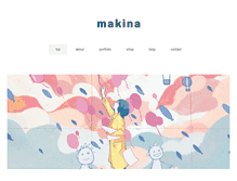 Tablet Screenshot of makina7.com